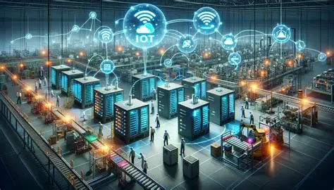 Integração IoT industrial